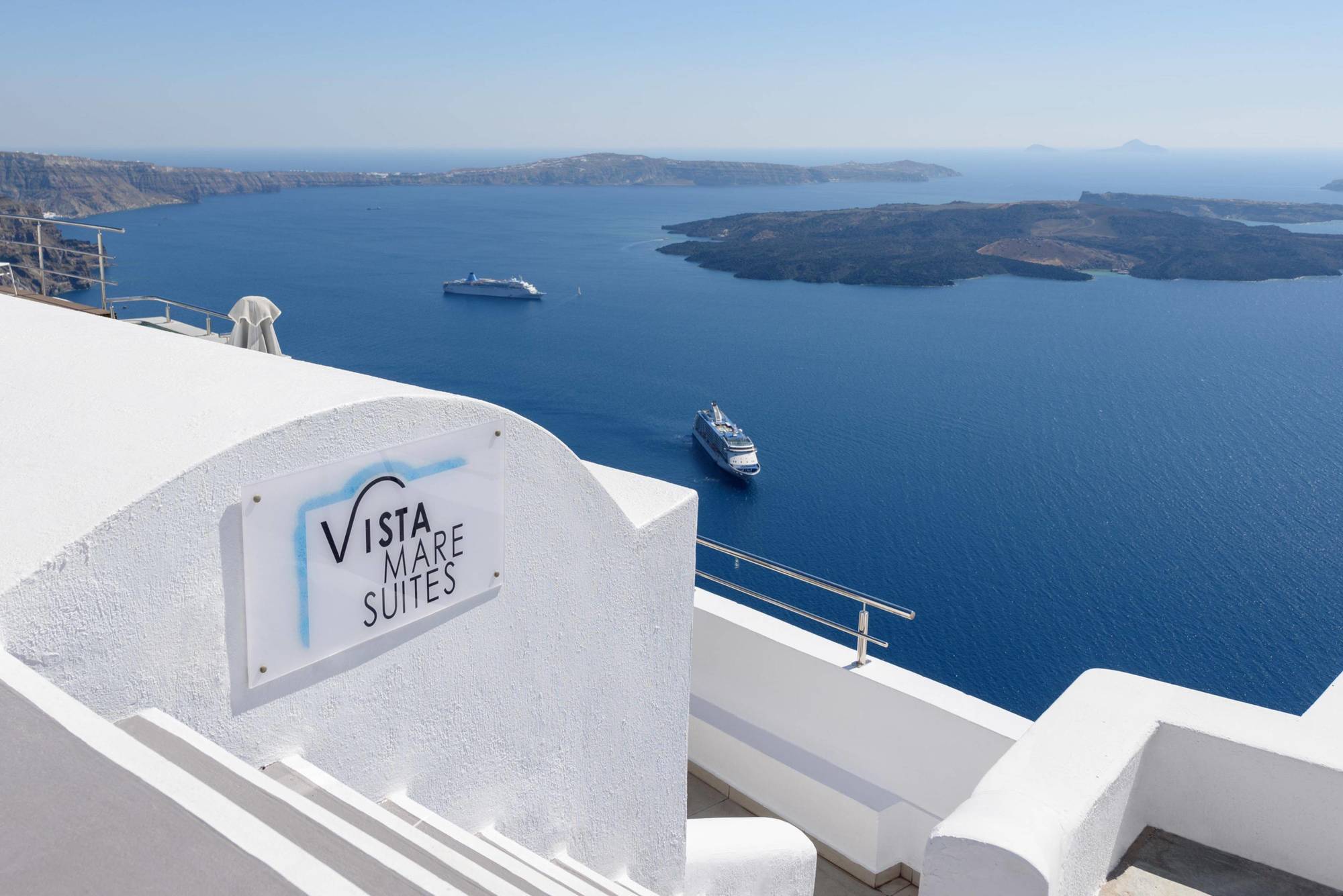 Vista Mare Suites Imerovígli Kültér fotó