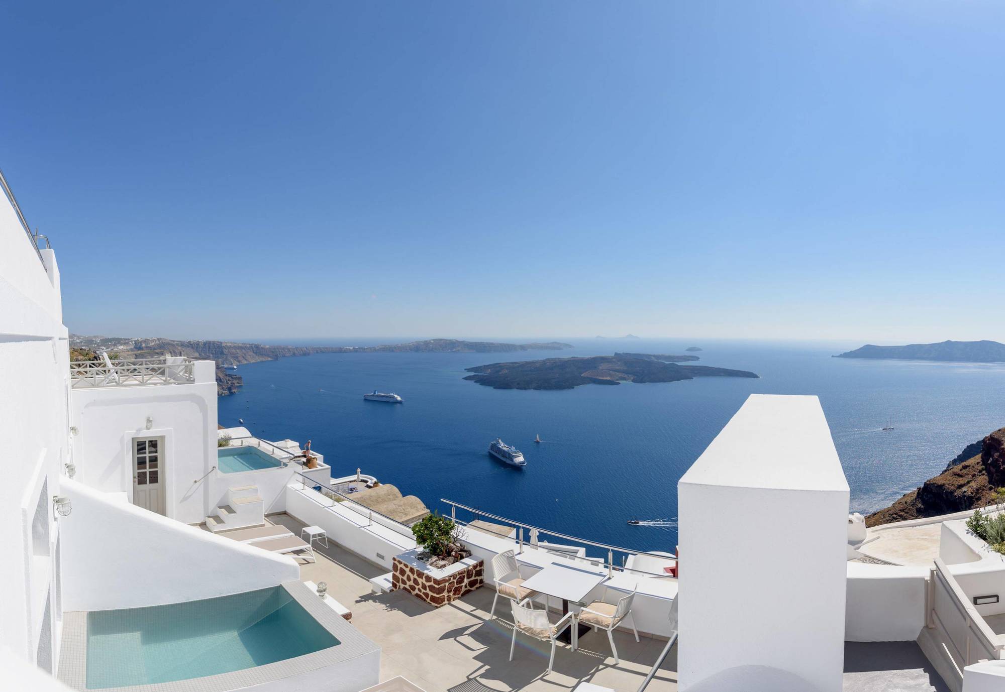 Vista Mare Suites Imerovígli Kültér fotó