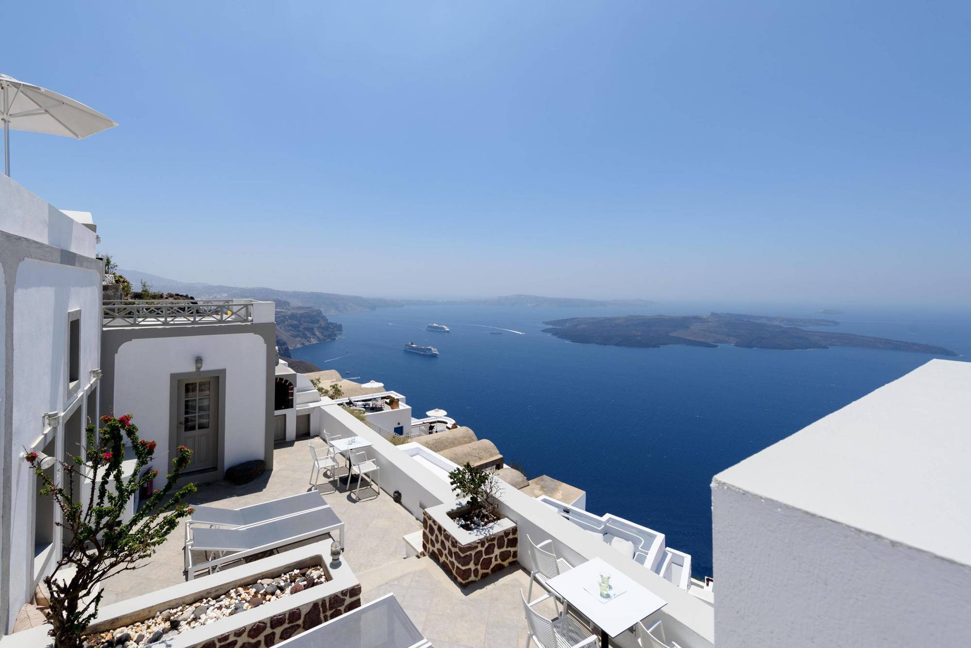 Vista Mare Suites Imerovígli Kültér fotó