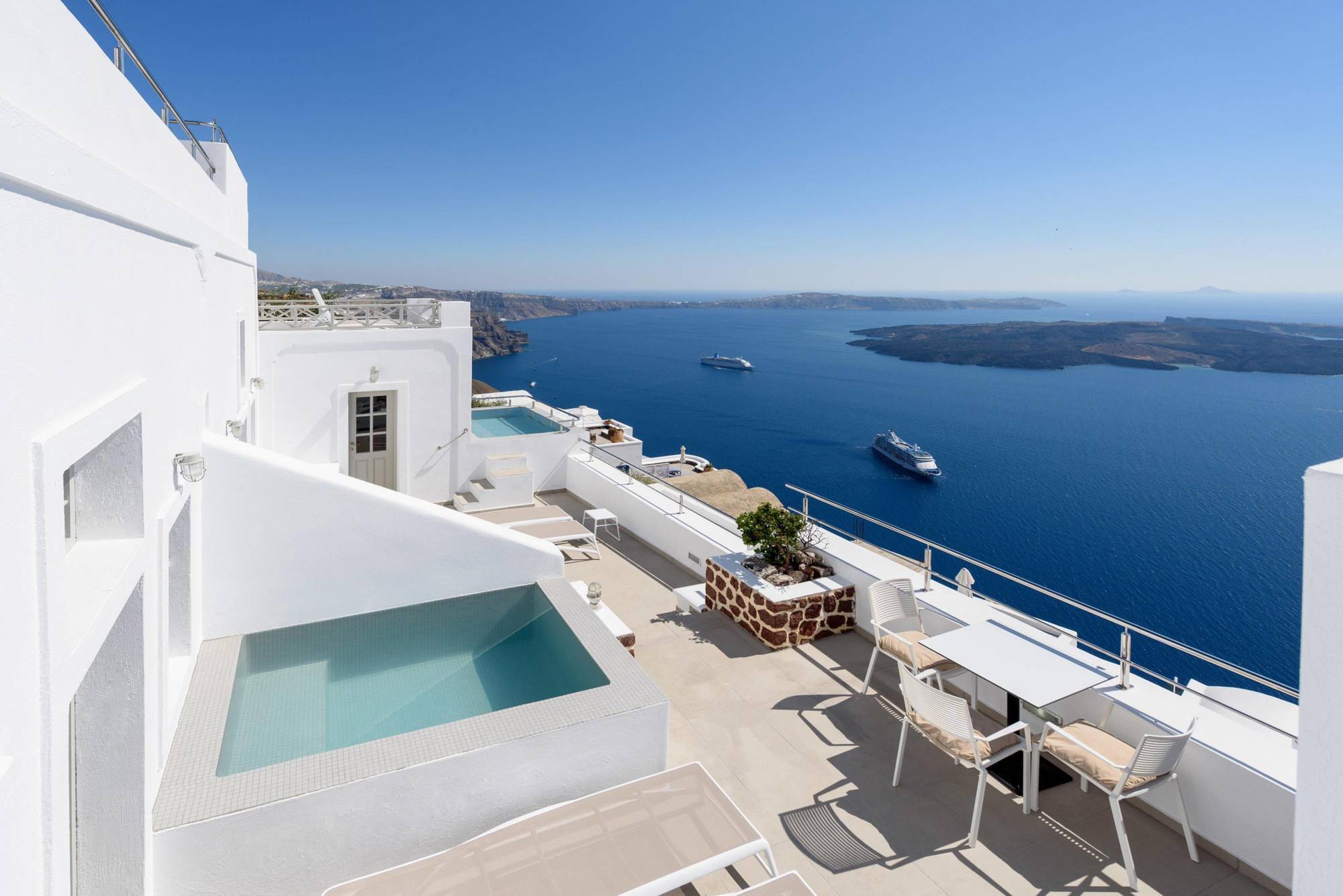 Vista Mare Suites Imerovígli Kültér fotó